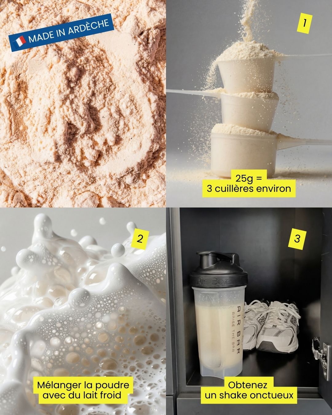 Whey protein isolate arôme Vanille