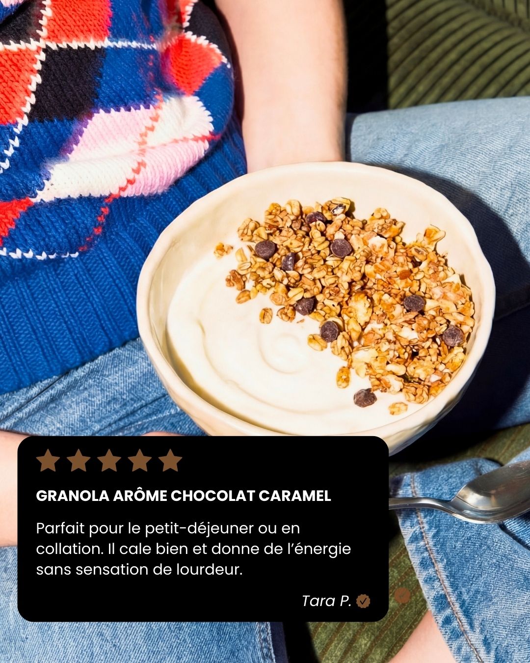 Granola arôme Chocolat Caramel