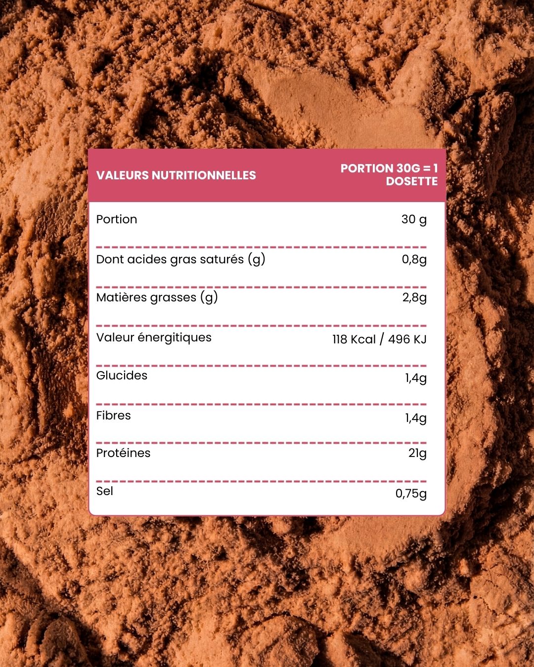 Shake Vegan Arôme Chocolat
