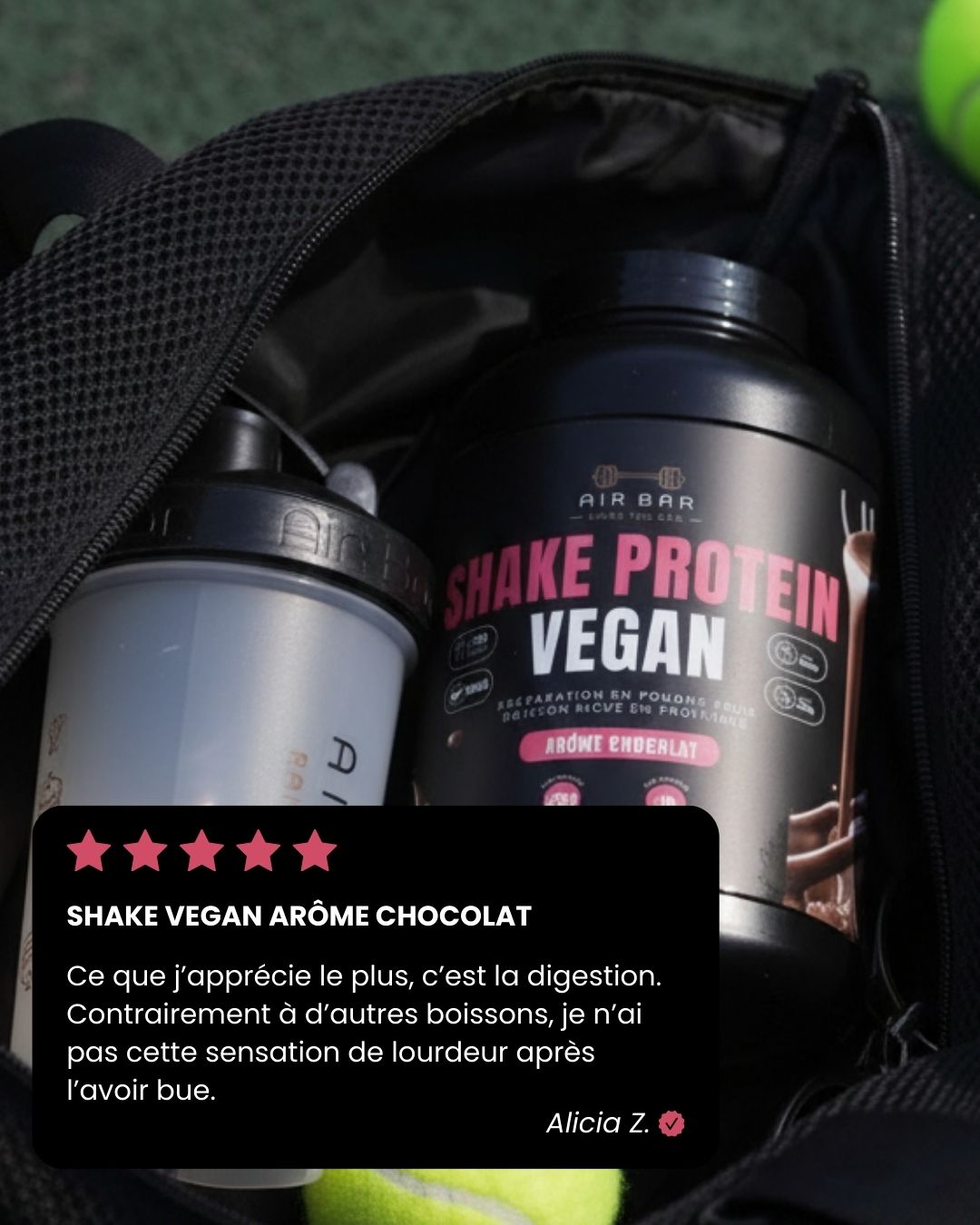 Shake Vegan Arôme Chocolat