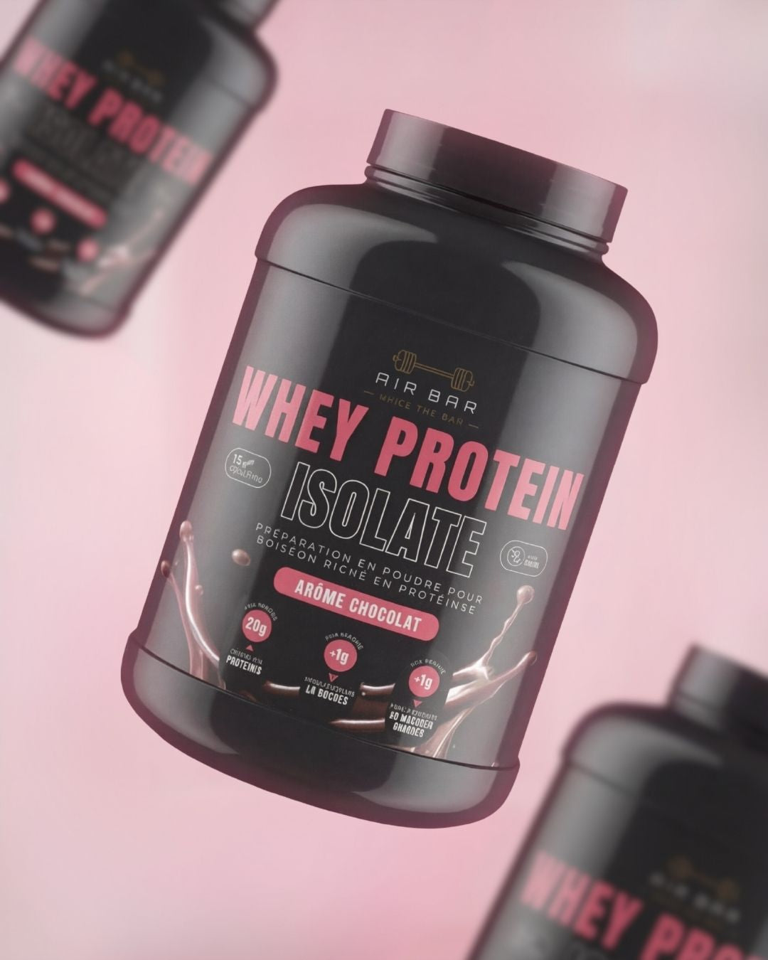 Whey protein isolate arôme Chocolat