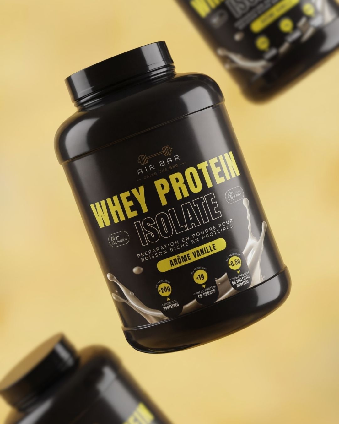 Whey protein isolate arôme Vanille