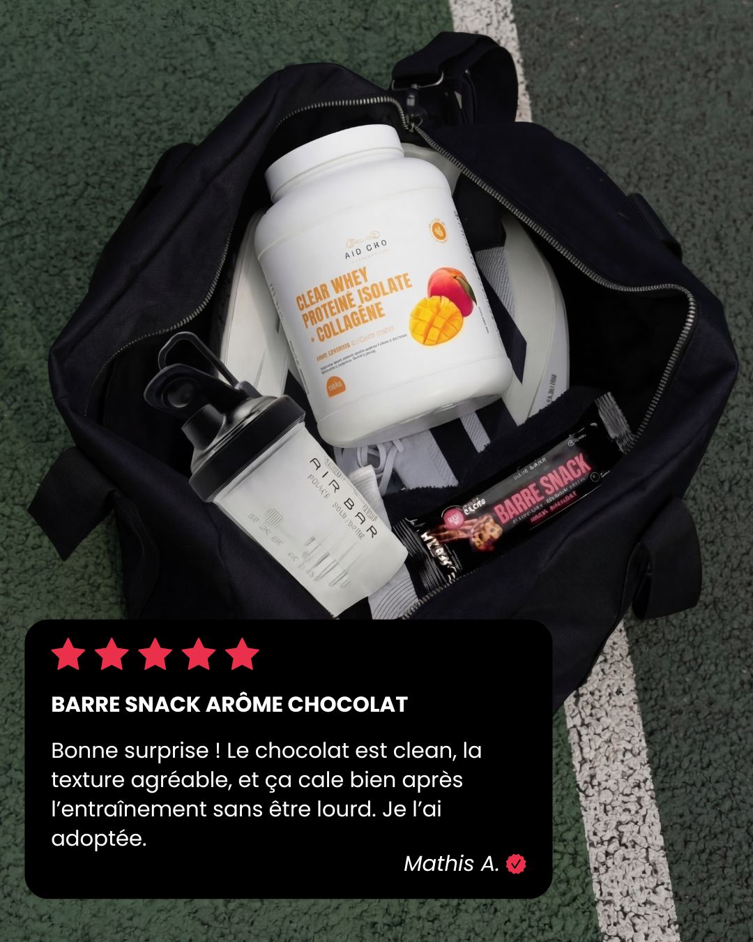 Barre Snack arôme Chocolat