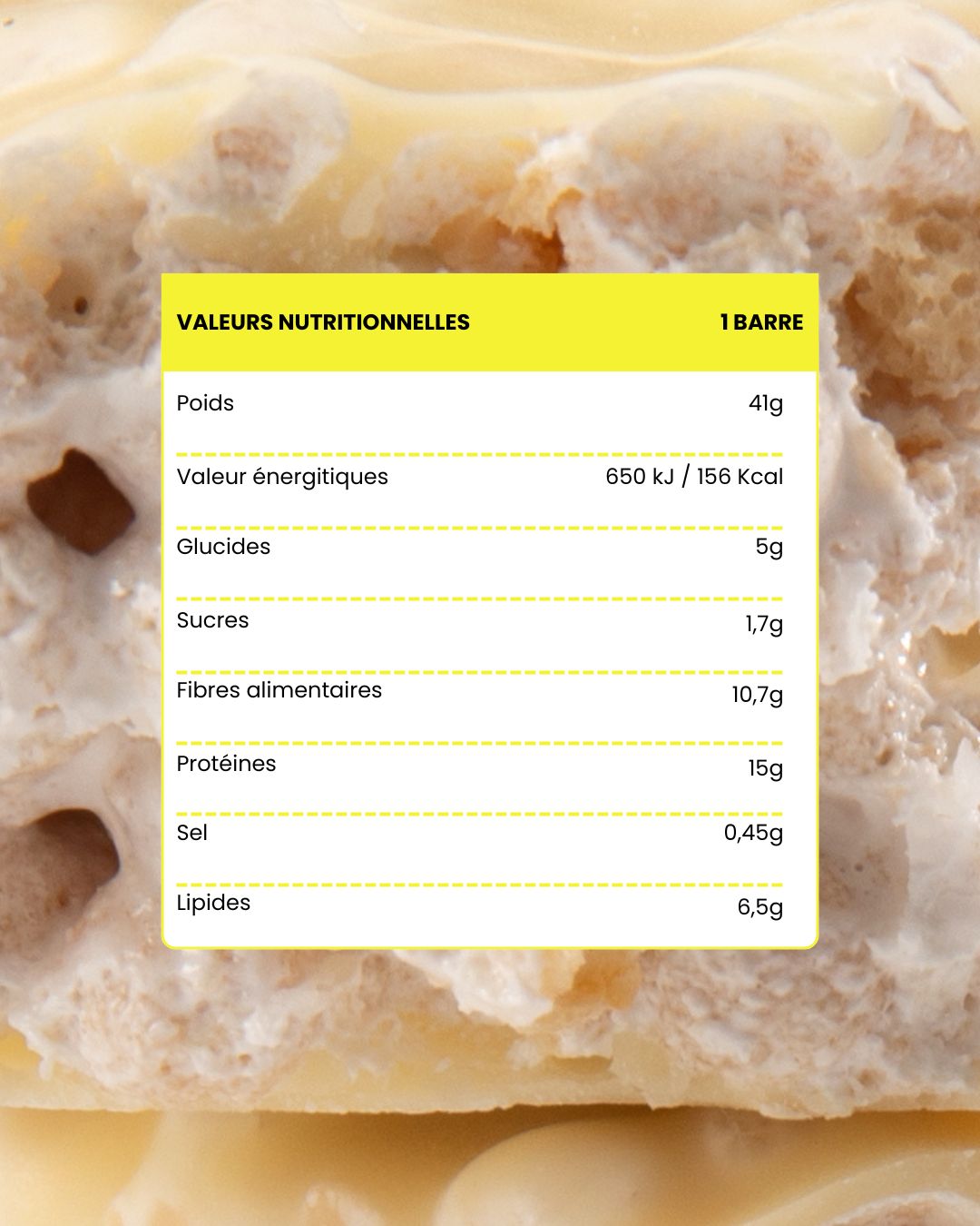 Barre Snack Arôme Citron Meringué