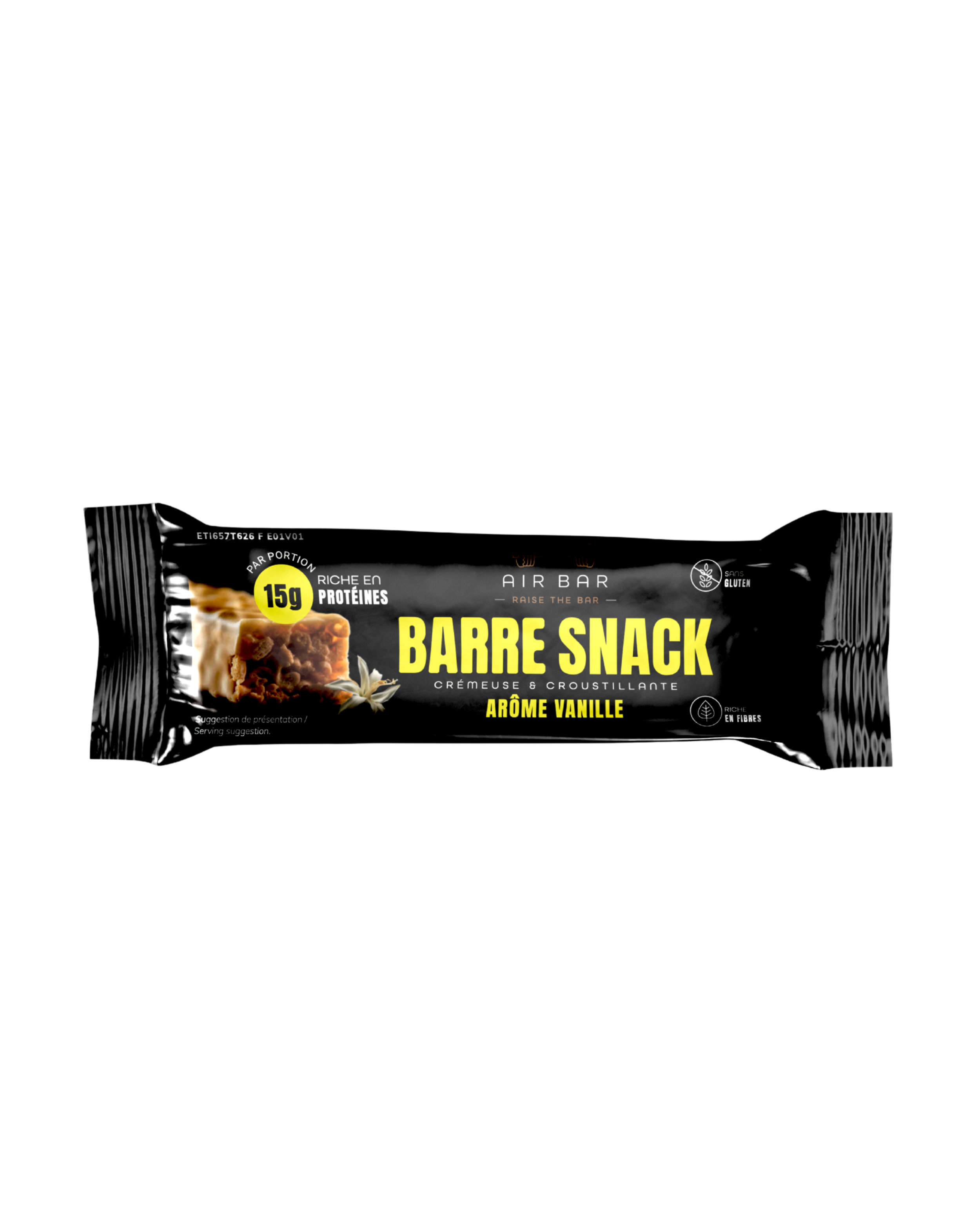 Barre Snack arôme Vanille