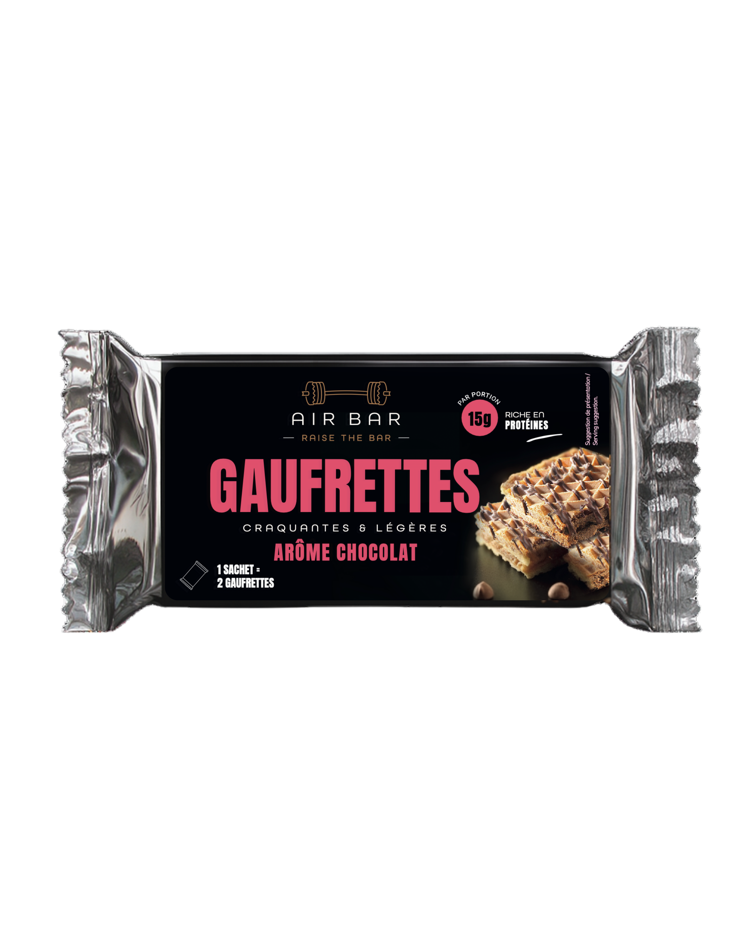 Gaufrettes arôme Chocolat