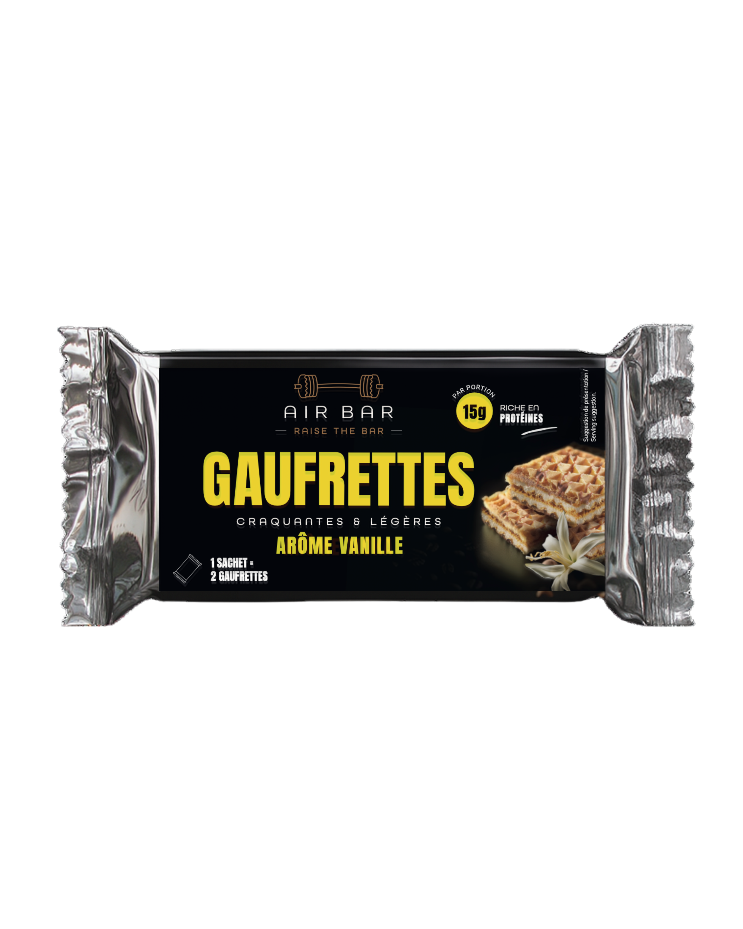 Gaufrettes arôme Vanille