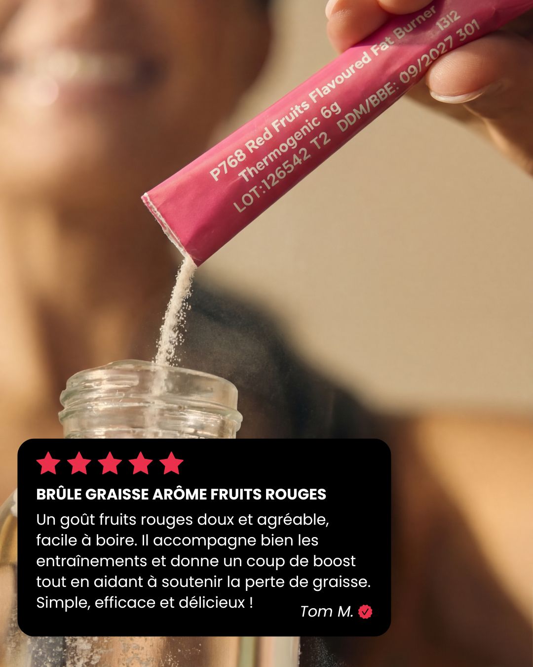 Fat Burner Stick Thermogénique Fruits Rouges